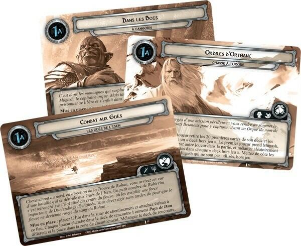 Le Seigneur des Anneaux: Le Jeu de Cartes - L'Appel de l'Isengard Cartes
