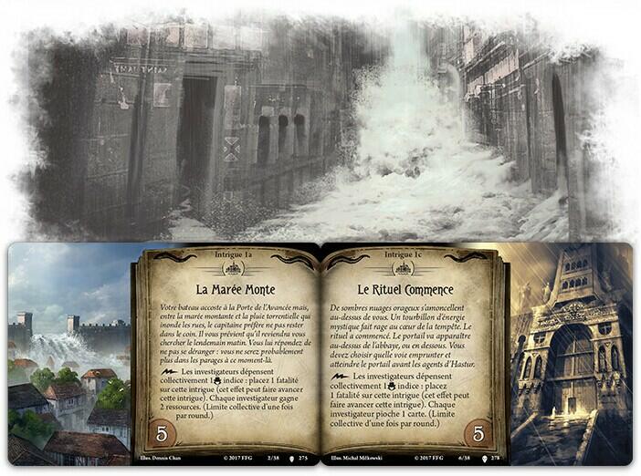 Horreur à Arkham: Le Jeu de Cartes - Sous les Étoiles Noires Artwork