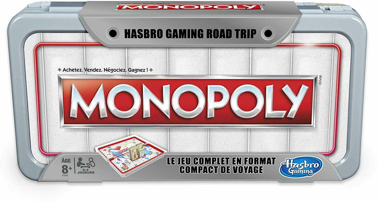 Monopoly: Hasbro Gaming Road Trip Cover 3d