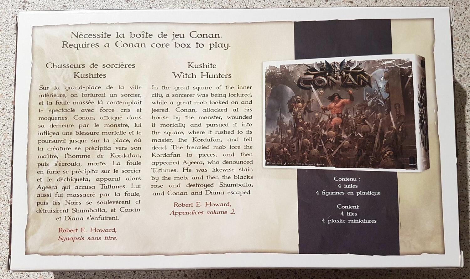 Conan: Chasseurs de Sorcières Kushites Back 3d