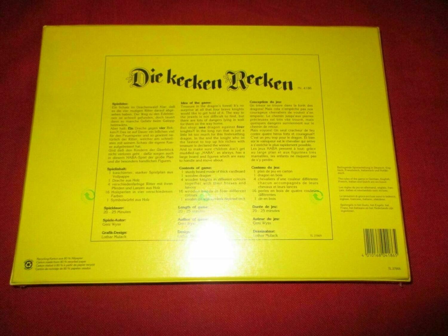 Die kecken Recken Back