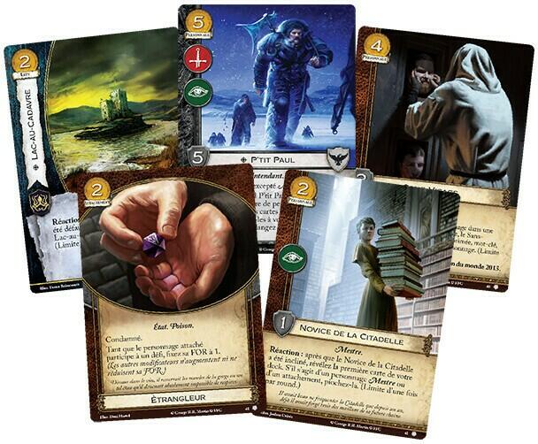 Le Trône de Fer: Le Jeu de Cartes - La Maison des Épines Cartes