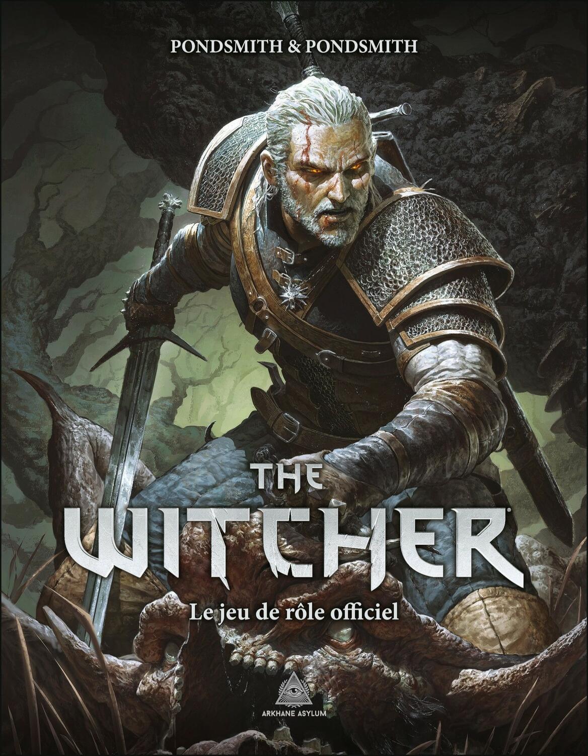 The Witcher: Le Jeu de Rôle Officiel Cover