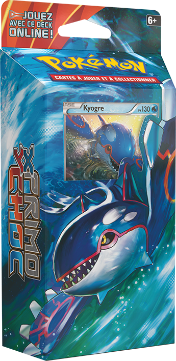 Pokémon XY: Primo Choc - Kyogre Cover Transparent