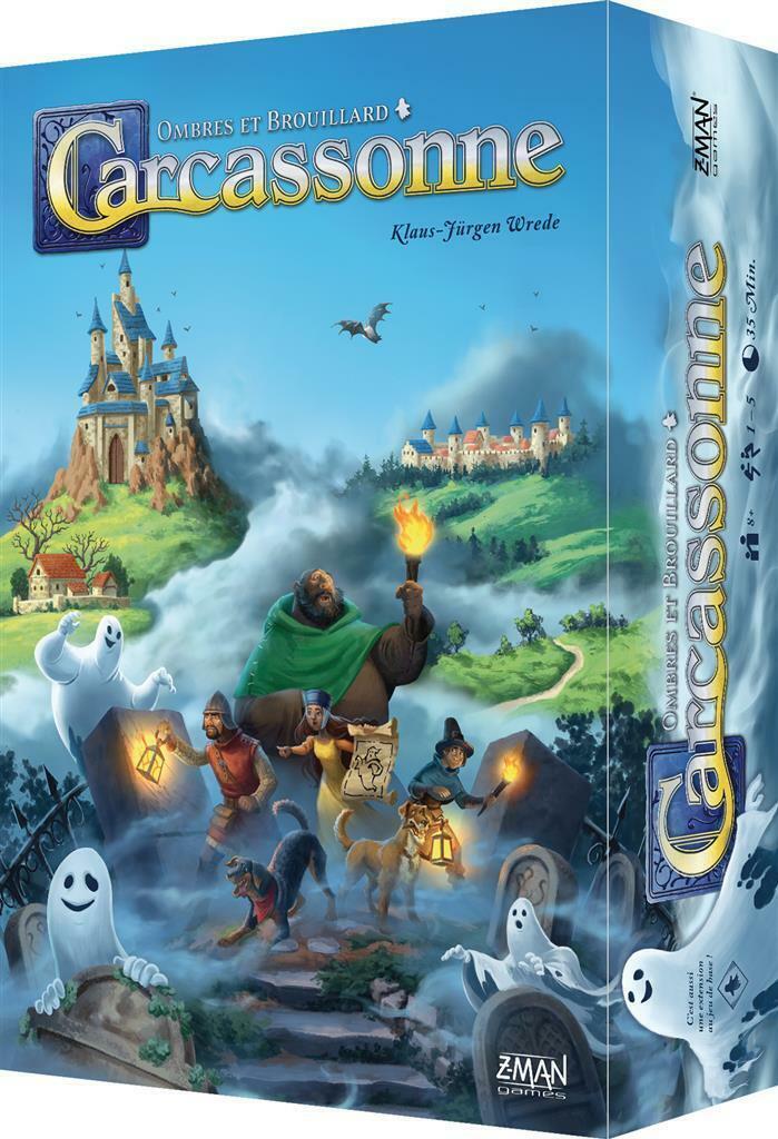 Carcassonne: Ombres et Brouillard Cover 3d