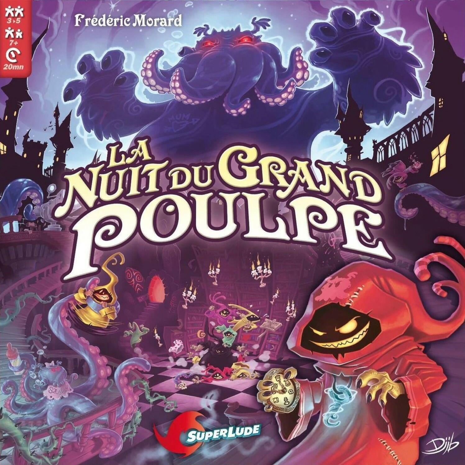 La Nuit du Grand Poulpe Cover