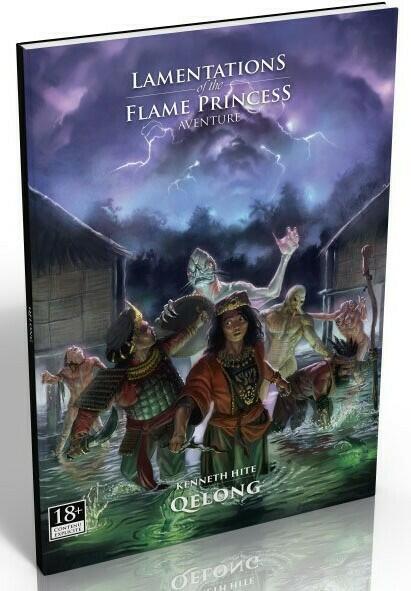 Lamentations of the Flame Princess: Qelong Cover 3d