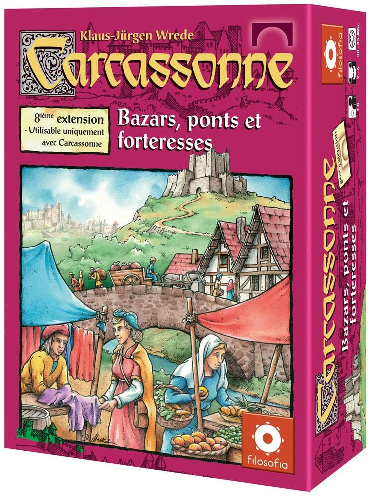 Carcassonne: Ponts, Forteresses & Bazars 2010 Cover 3d