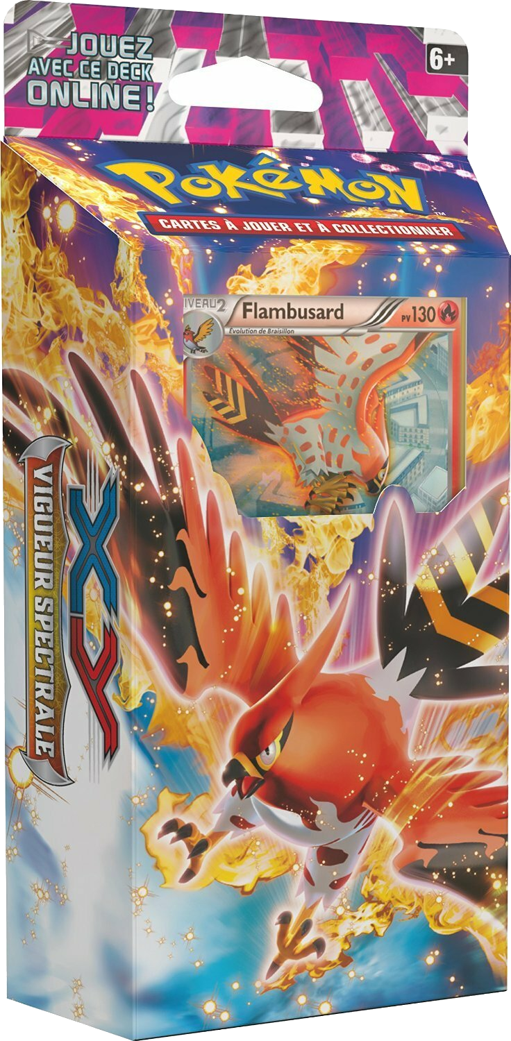 Pokémon XY: Vigueur Spectrale - Flambusard Cover Transparent
