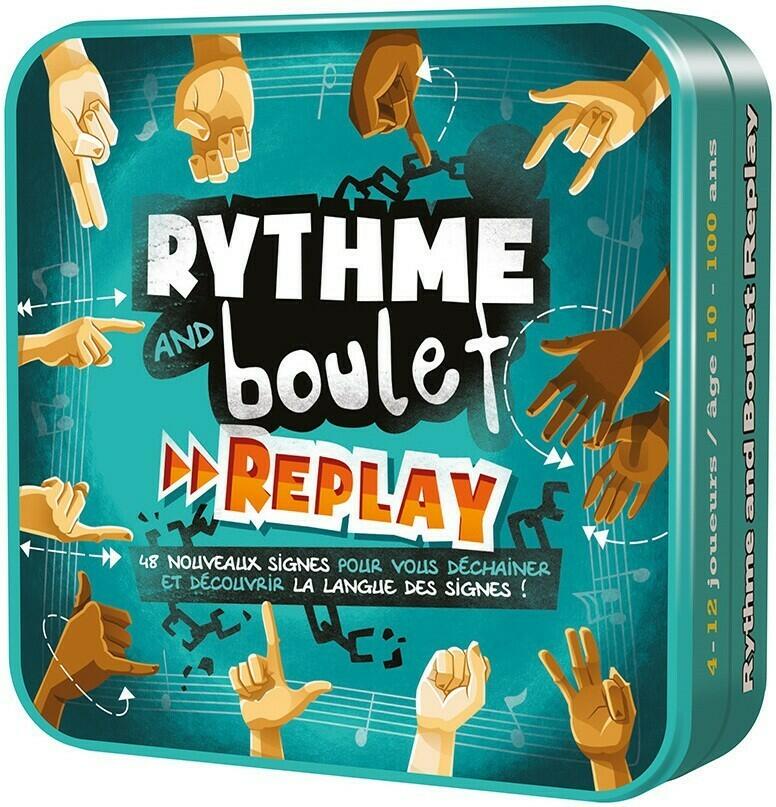 Rythme and Boulet Replay Cover 3d
