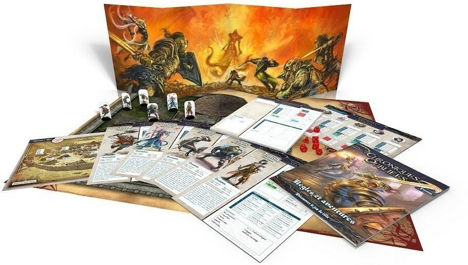 Chroniques Oubliées: Le Jeu de Rôle - Initiation au Jeu d'Aventures Eclate