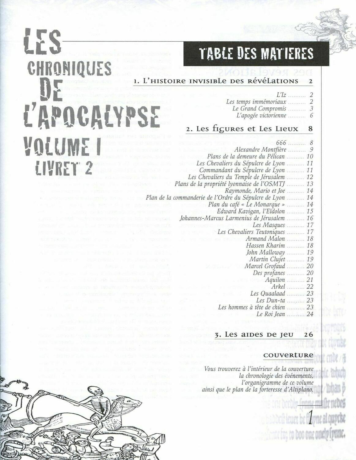 Nephilim: Les Chroniques de l'Apocalypse - Volume 1 - Irysos Page