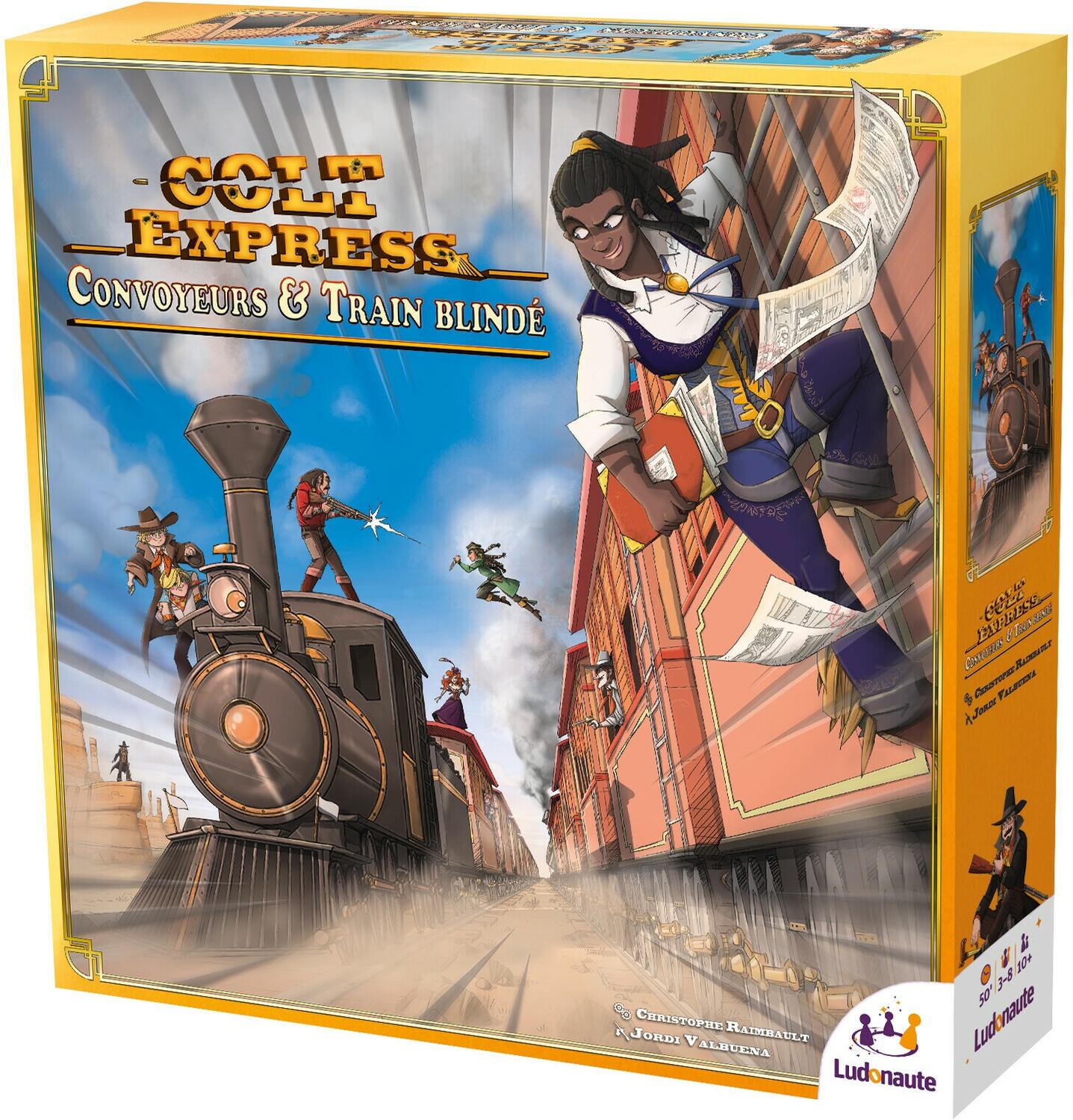 Colt Express: Convoyeurs & Train Blindé Cover 3d