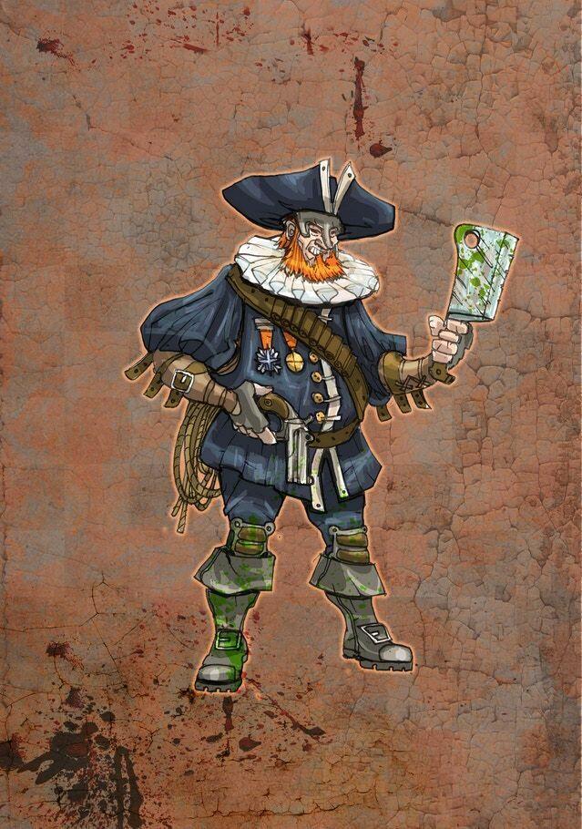 Carnival Zombie Artwork