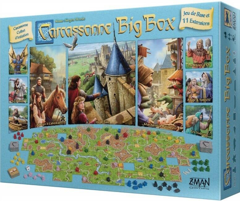 Carcassonne Big Box Cover 3d