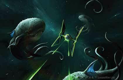 Star Wars: X-Wing - TIE de la Guilde Minière Artwork