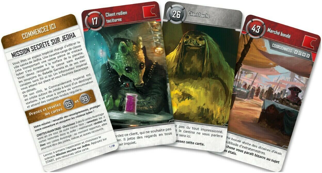 Unlock ! Star Wars Cartes