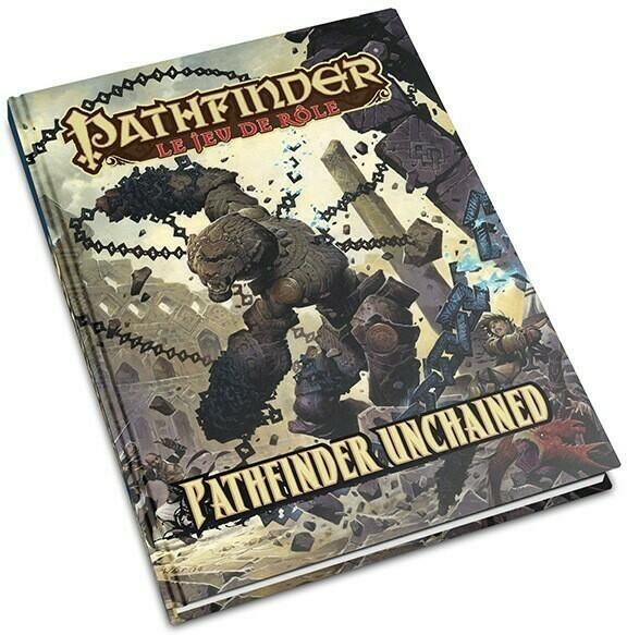 Pathfinder: Le Jeu de Rôle - Pathfinder Unchained Cover 3d