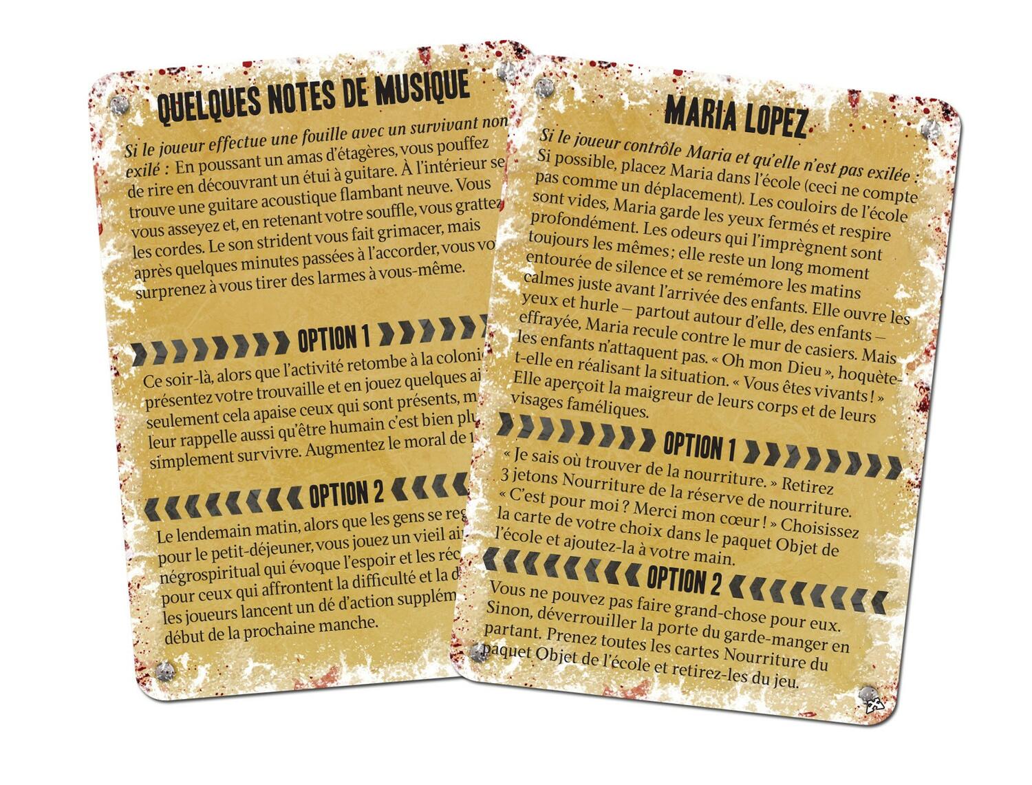 Dead of Winter: A la Croisée des Chemins Cartes