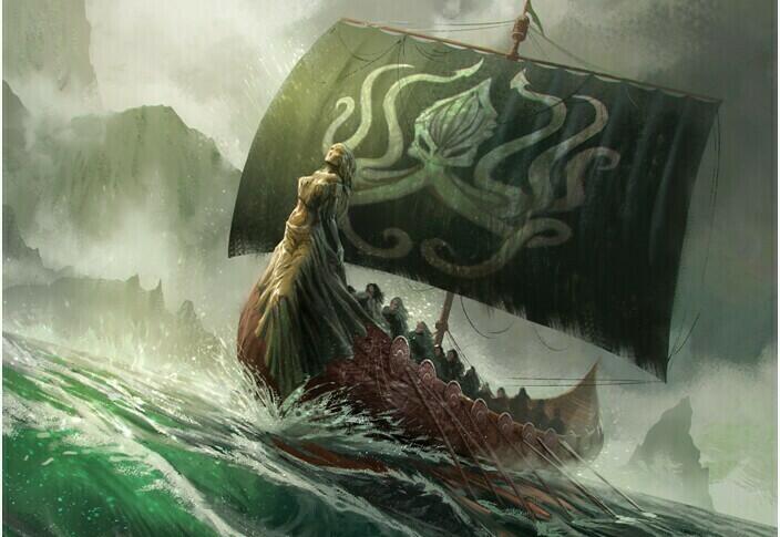 Le Trône de Fer: Le Jeu de Cartes - Les Rois des Îles Artwork