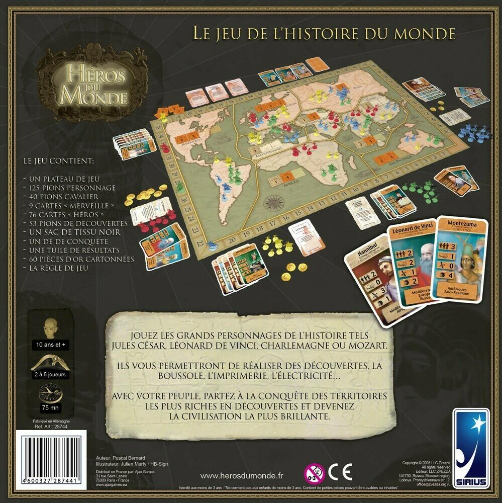 Héros du Monde Back