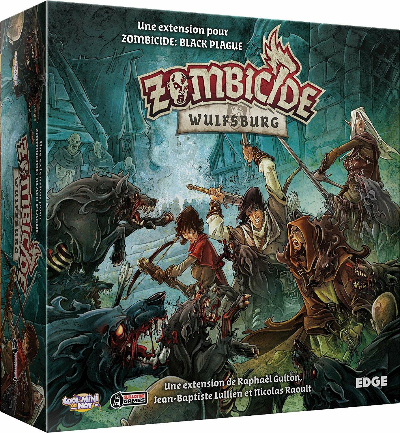 Zombicide: Black Plague - Wulfsburg Cover 3d