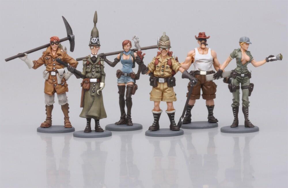 The Adventurers: le Temple de Chac Figurines