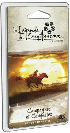 La Légende des Cinq Anneaux: Le Jeu de Cartes - Campagnes et Conquêtes Cover 3d