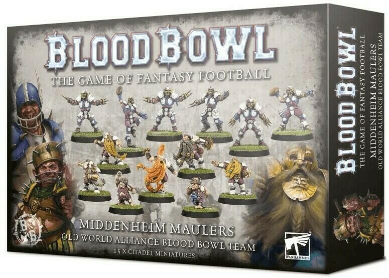 Blood Bowl: The Game of Fantasy Football - Middenheim Maulers Cover 3d