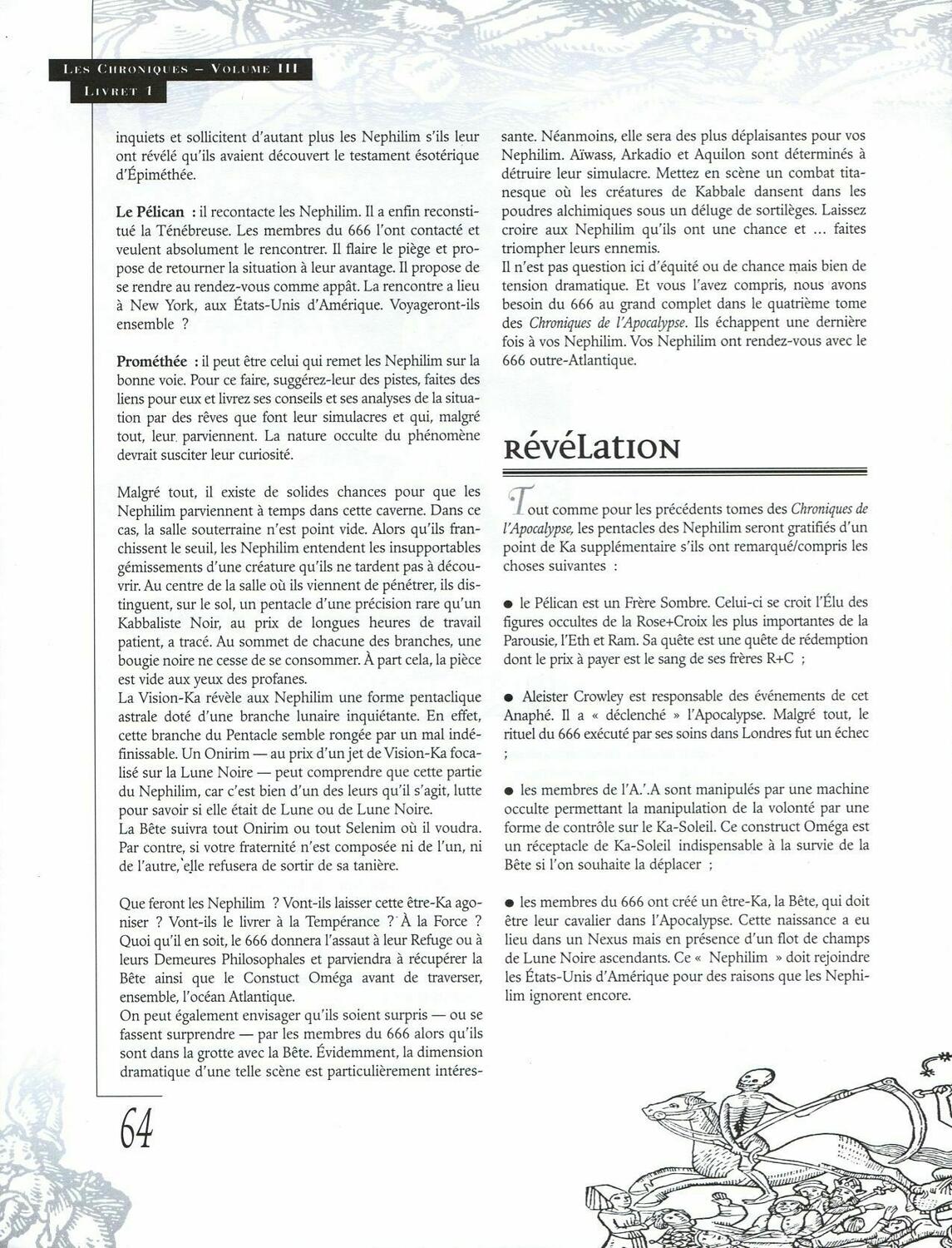 Nephilim: Les Chroniques de l'Apocalypse - Volume 3 - 666 Page