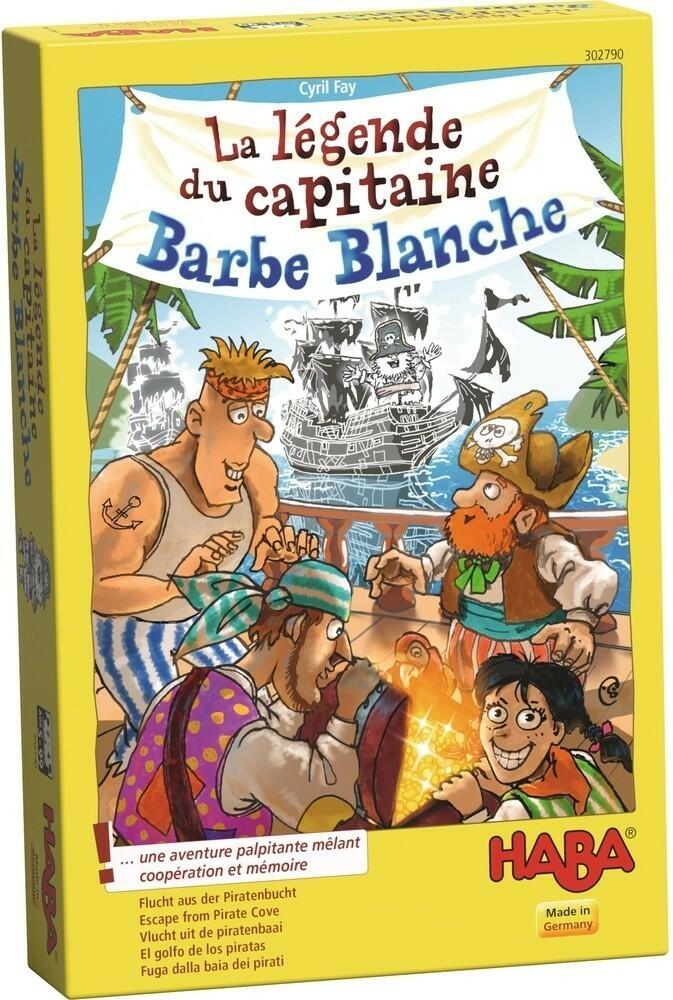 La Légende du Capitaine Barbe Blanche Cover 3d