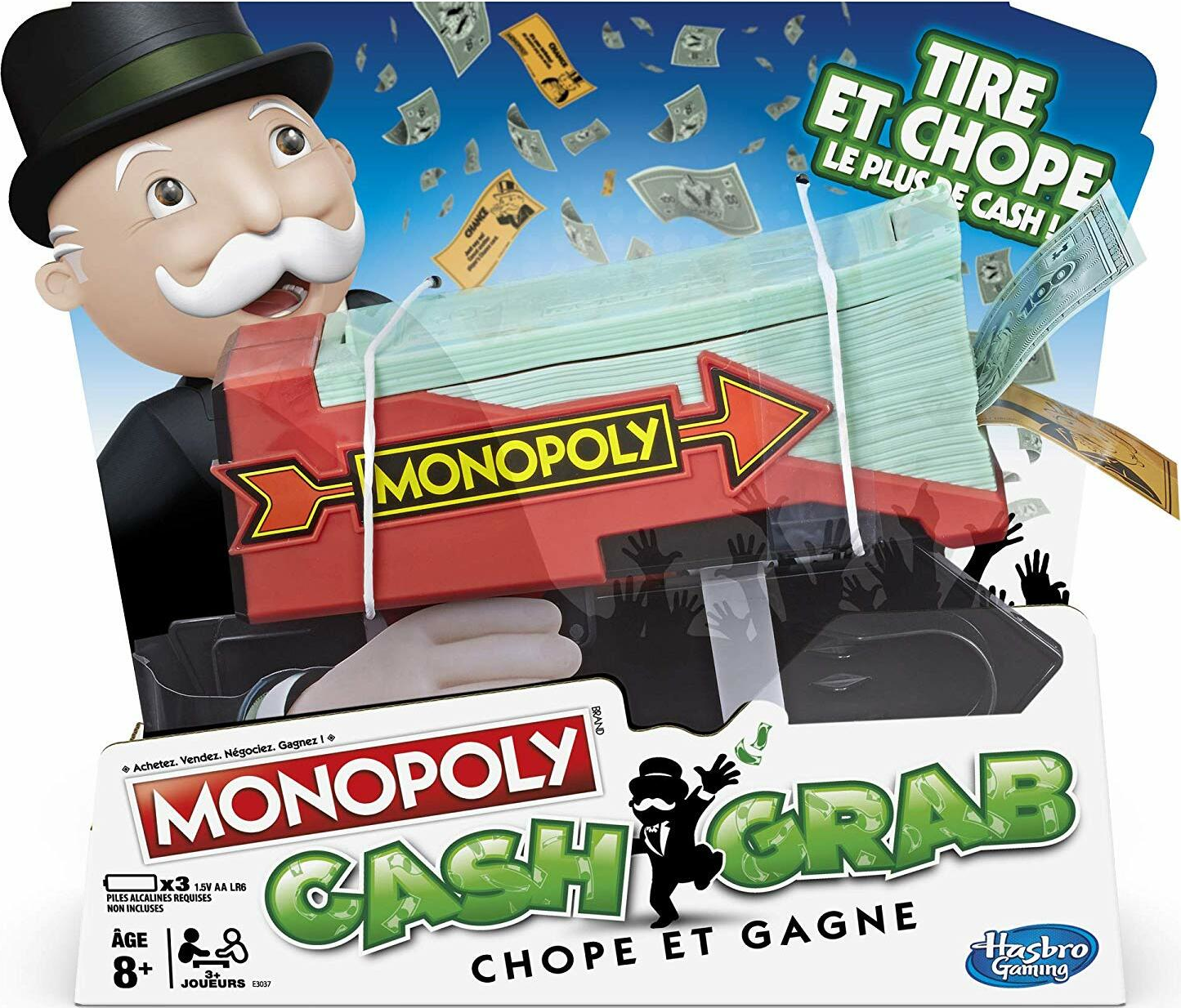 Monopoly: Chope et Gagne Cover Transparent