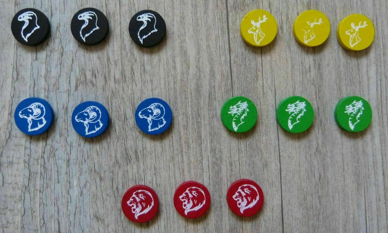 Kingsburg: Deuxième Édition Materiels