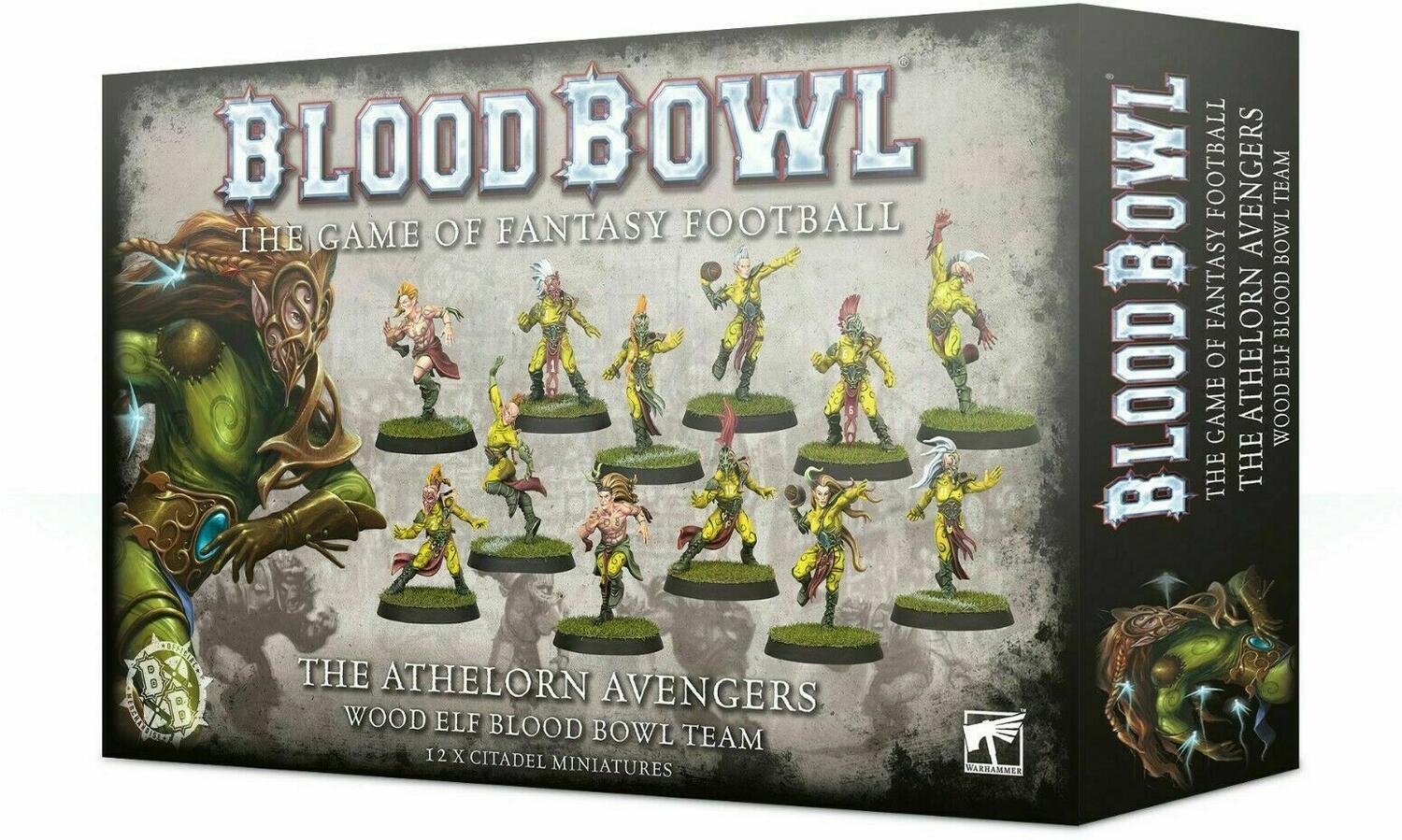 Blood Bowl: The Game of Fantasy Football - The Athelorn Avengers Cover 3d