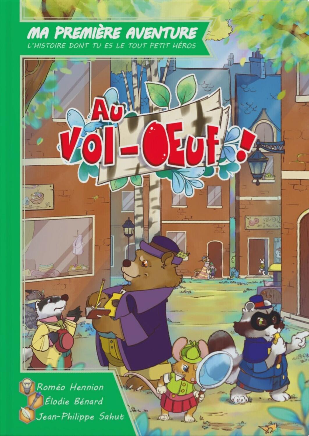 Ma Première Aventure: Au Vol-Oeuf ! Cover