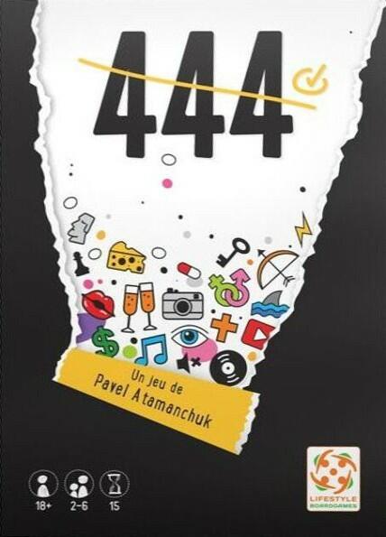 444 (Choses à Faire… ou Pas) Cover