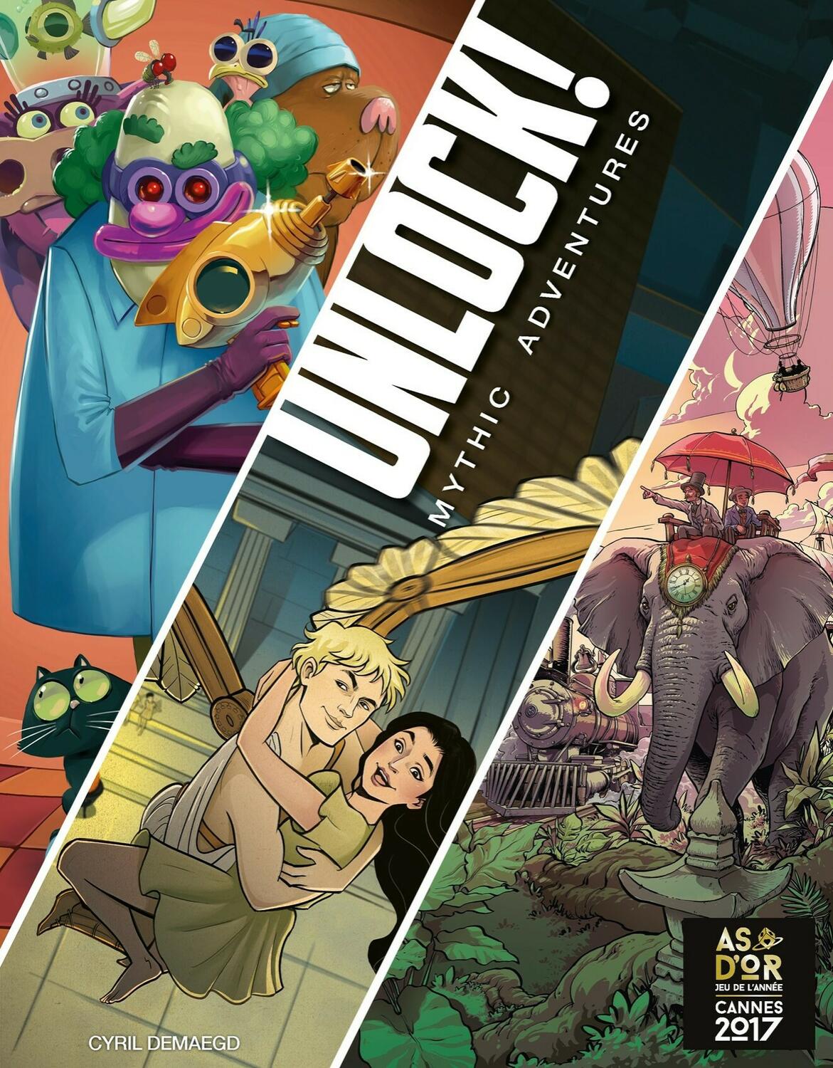 Unlock ! Mythic Adventures Cover