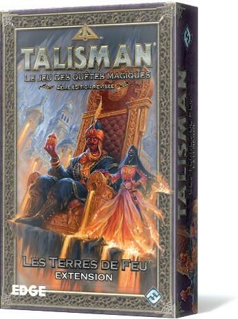 Talisman: Les Terres de Feu Cover 3d