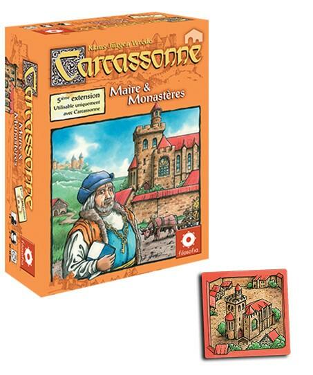 Carcassonne: Maire & Monastères 2010 Eclate