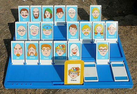 Qui Est-Ce ? 1979 Plateau