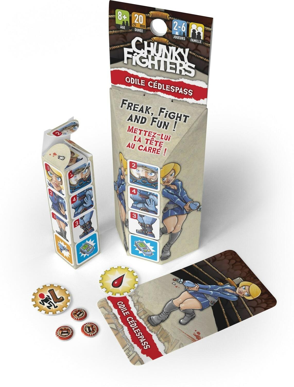 Chunky Fighters: Odile Cédlespass Eclate