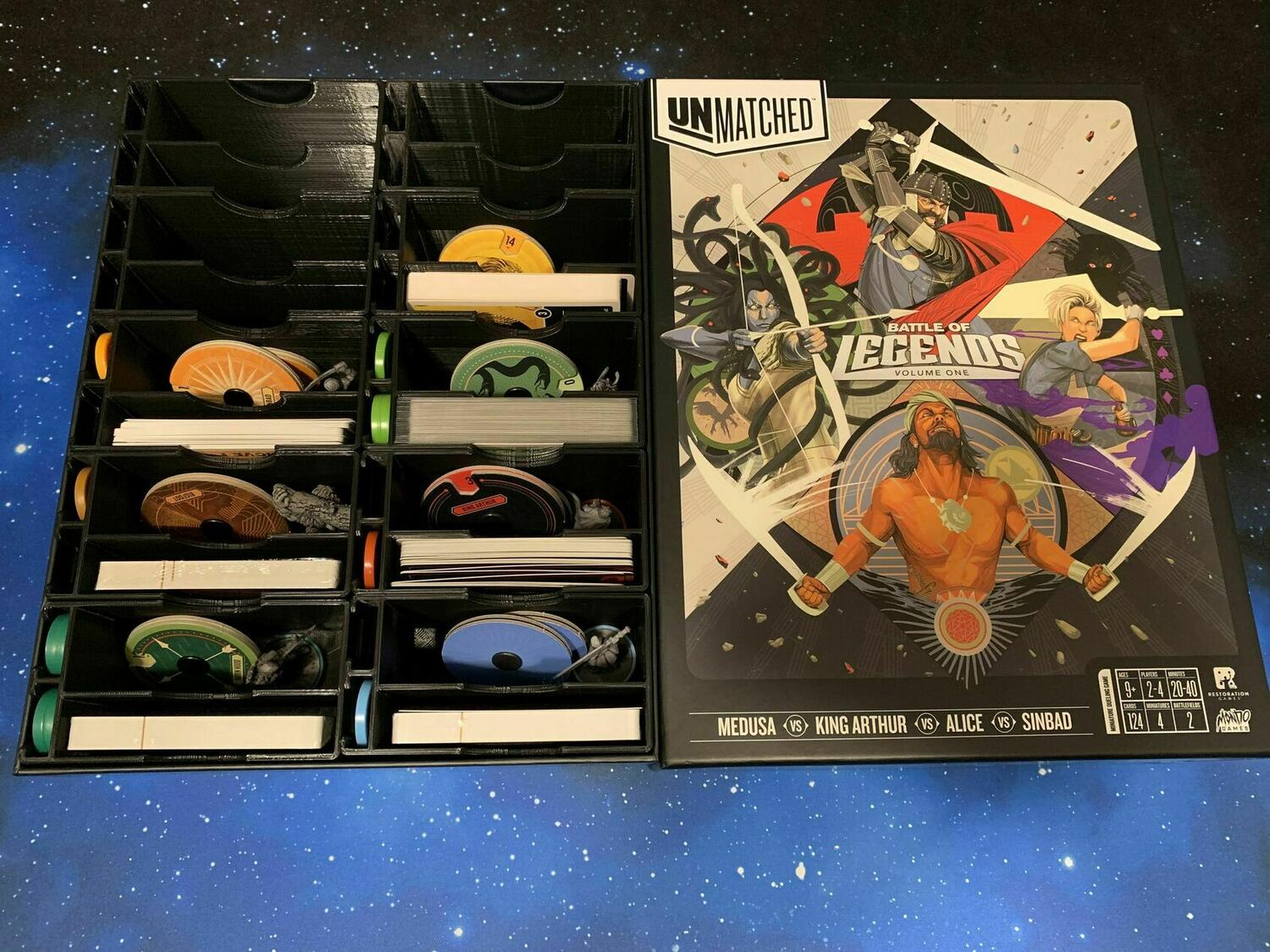 Unmatched: Battle of Legends - Volume One Contenu