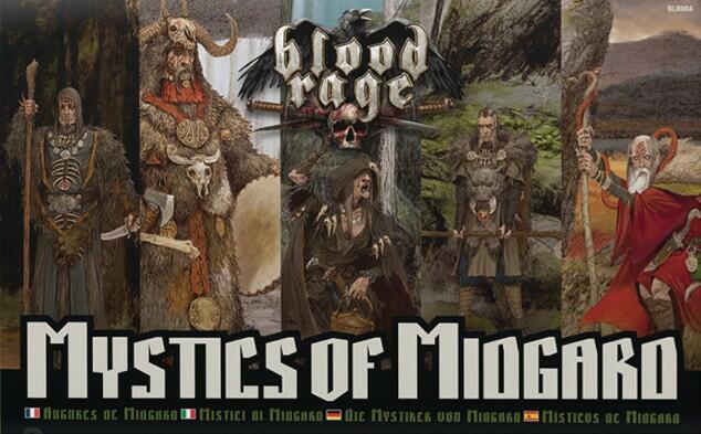 Blood Rage: Mystics of Midgard Cover