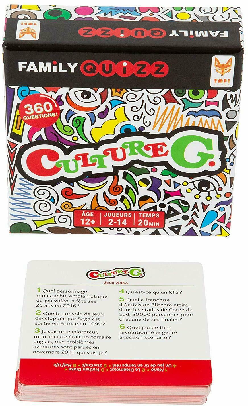 Family Quizz: Culture G Eclate