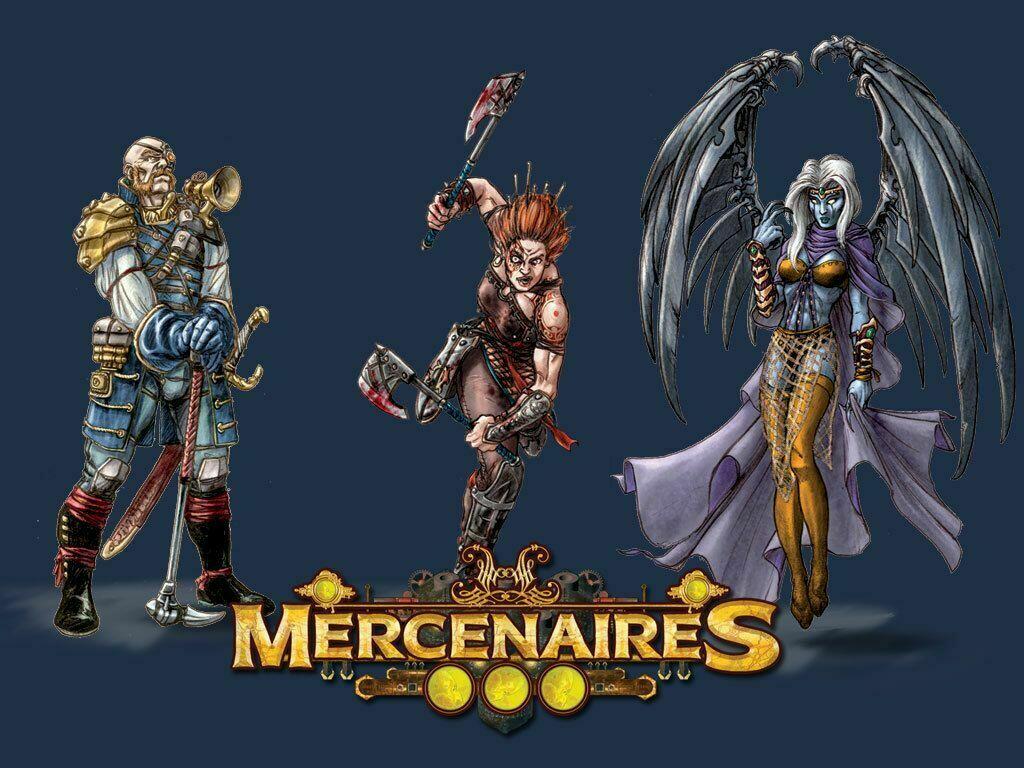 Dungeon Twister: Mercenaires Artwork