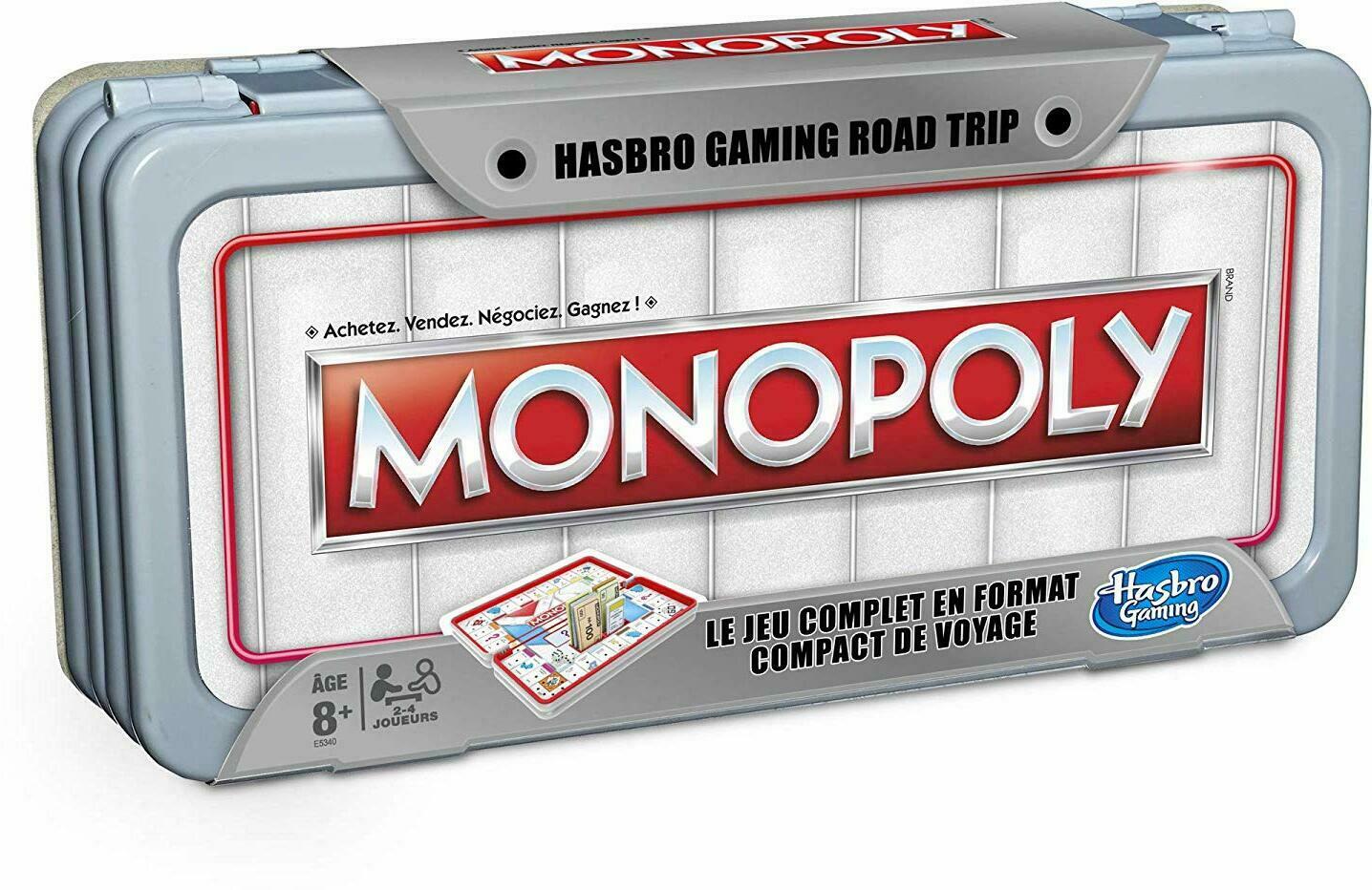 Monopoly: Hasbro Gaming Road Trip Cover 3d