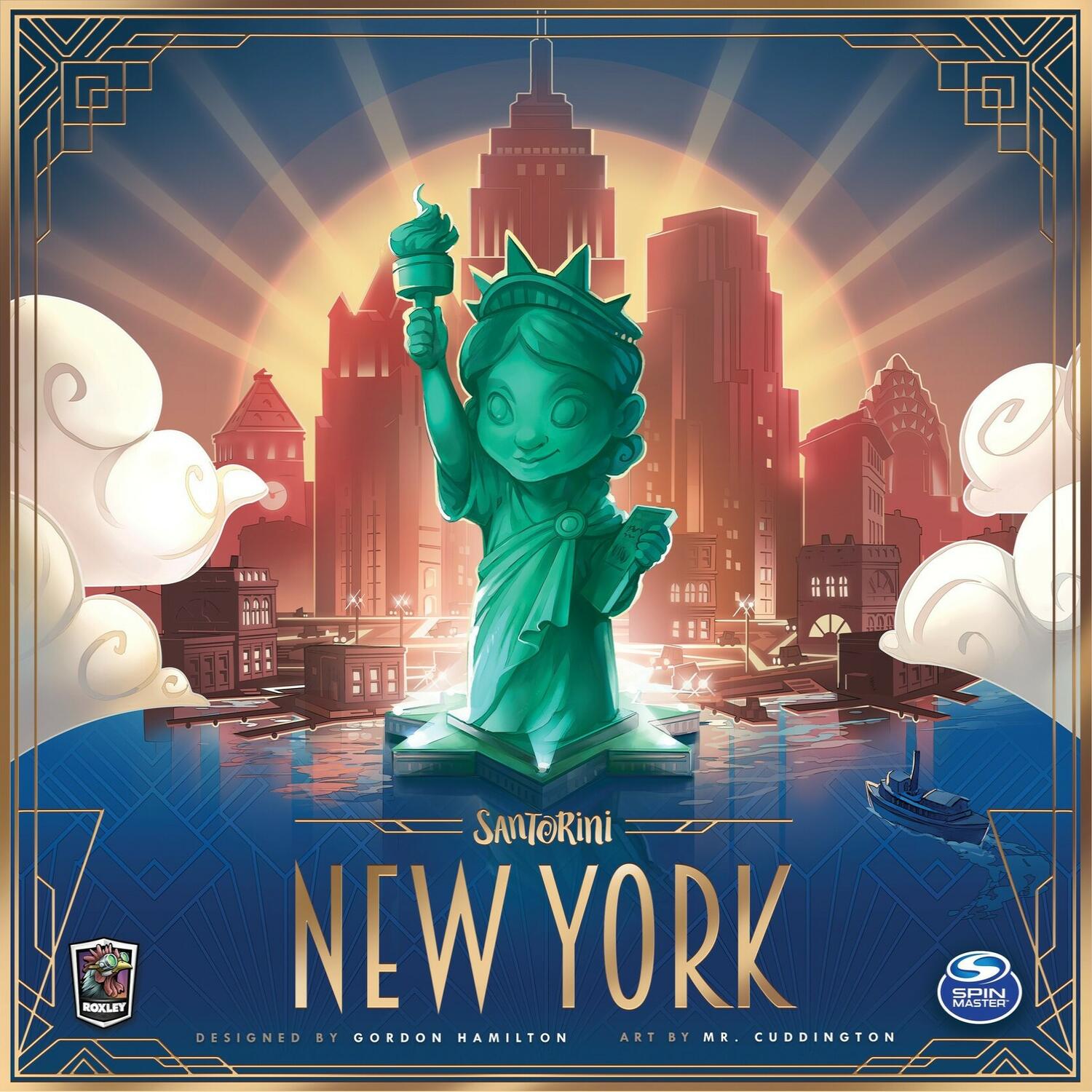 Santorini New York Cover