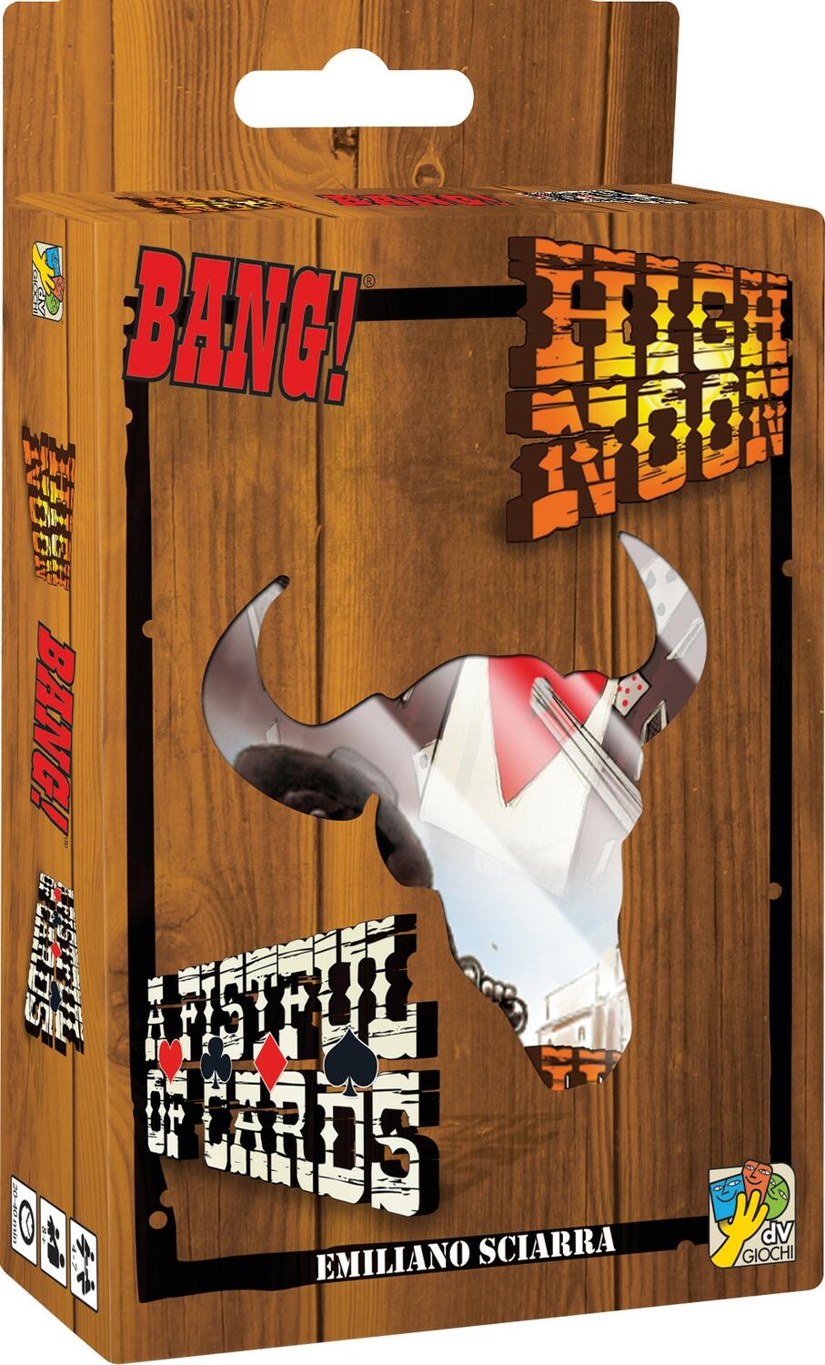 BANG! High Noon/A Fistful of Cards Cover 3d