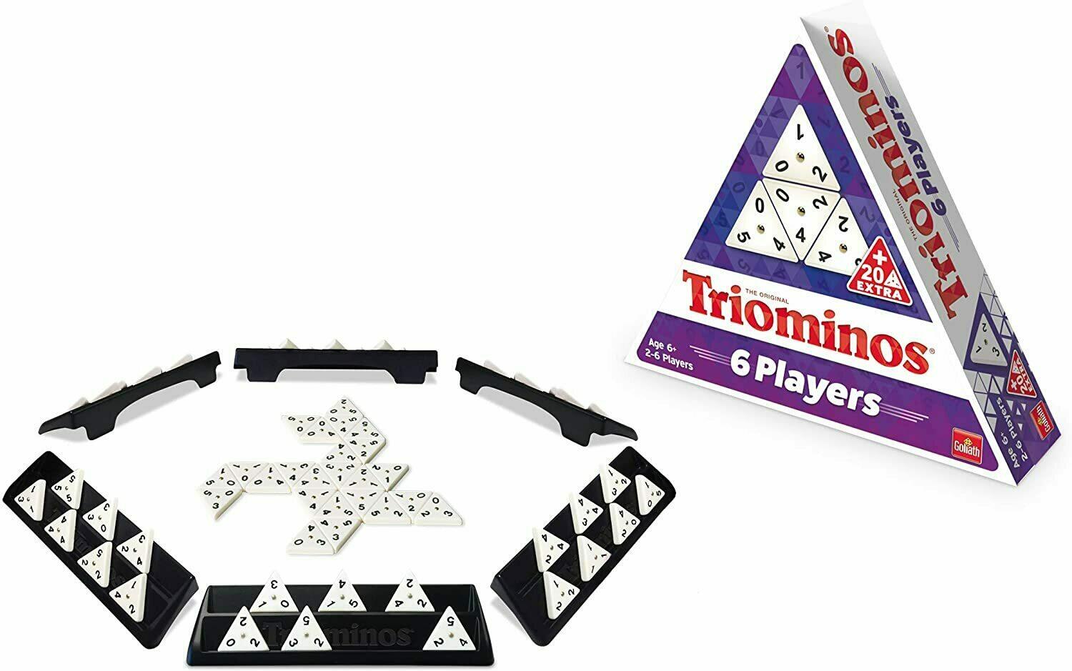 Triominos: 6 Players Eclate