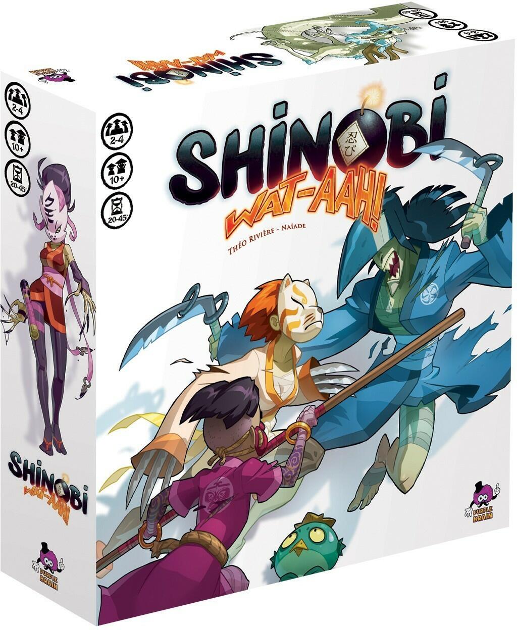 Shinobi WAT-AAH ! Cover 3d
